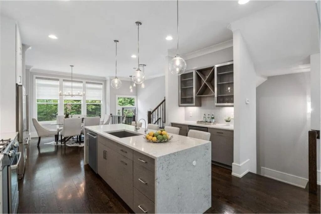 014_kitchen to dr 3555 Blair Cir Blackburn Row Lot 8-min