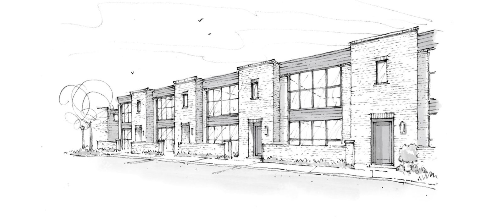 Towns at Wire Park Rendering